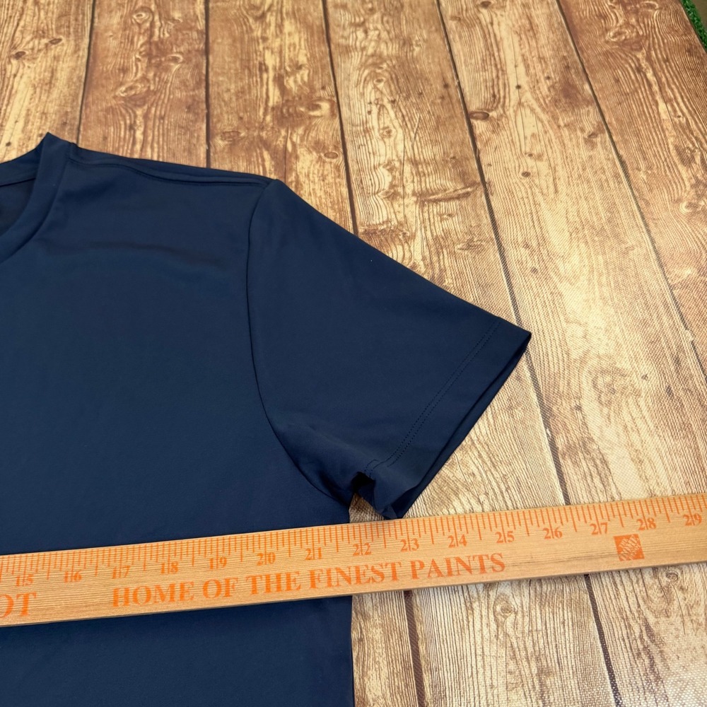Twillory Athleisure T Shirt Mens Extra Large Navy Blue Performance Tee - Picture 6 of 9